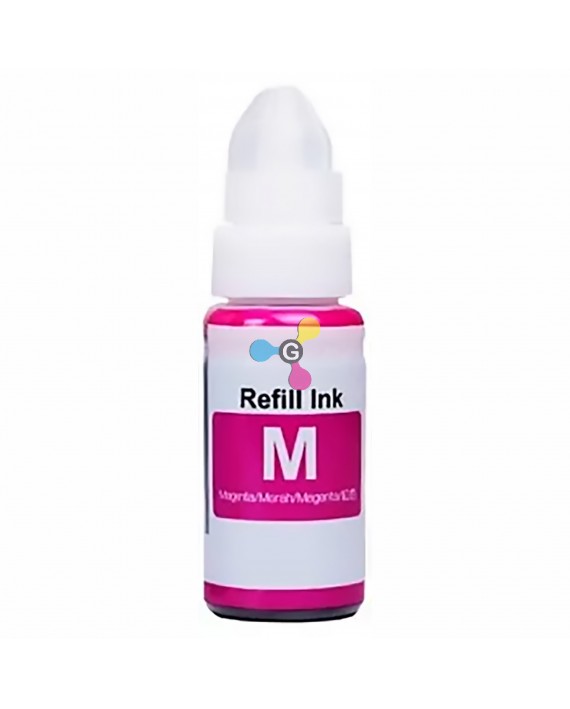 Tinta GI190 Genérica Magenta Compatible con Impresoras Canon G3101 G3102 G3110 G3111 G4100 G4110 G4111 X1 Unidad