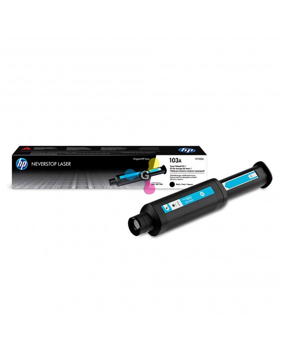 Toner 103A HP Negro Para Impresoras HP Neverstop Laser 1000 1000A 1000W 1001NW MFP 1200 1200W