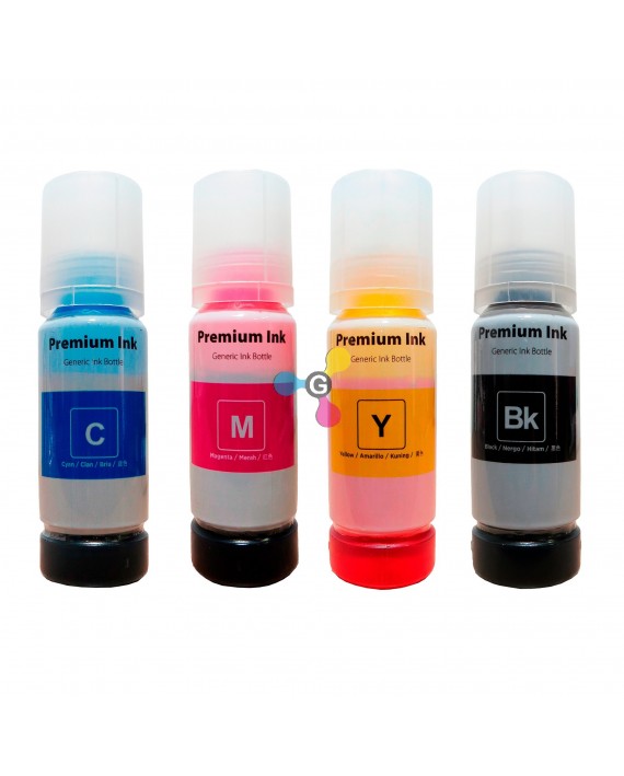 Tinta 504 Genérica Compatible con Impresoras Epson L4150 L4160 L6191 L6270 L14150 X4 Unidades