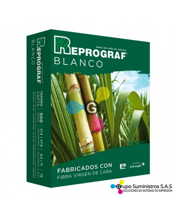 Resma de papel tamaño carta x 500 hojas