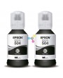 Tinta 504 Epson Negra Para Impresoras Epson L4150 L4160 L4260 L6161 L6270 L14150 X2 Unidades