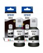 Tinta 504 Epson Negra Para Impresoras Epson L4150 L4160 L4260 L6161 L6270 L14150 X2 Unidades