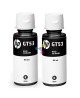 Tinta GT53 HP Negra Para Impresoras HP Smart Tank 400 415 500 520 530 600 700 720 6000 7000 X2 Unidades