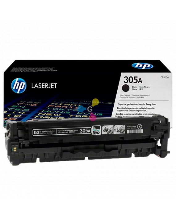 Tóner 305A HP Negro Para Impresoras HP LaserJet Pro 300 MFP M351 M375 400 MFP M451 M475 M475DN