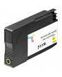 Cartucho de tinta H-711XL Yellow Para impresoras HP Designjet T120 HP Designjet T520