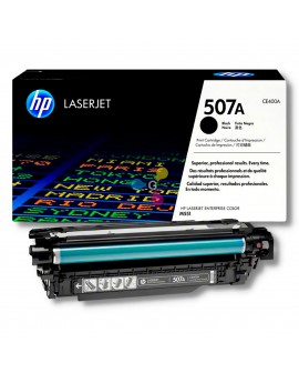 Tóner 507A HP Negro Para Impresoras HP Color LaserJet Enterprise 500 M551 M551N M575DN M575FW