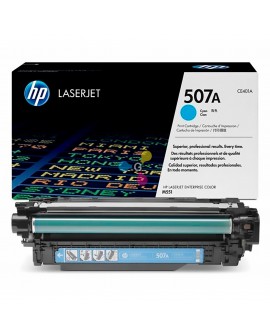 Tóner 507A HP Cian Para Impresoras HP Color LaserJet Enterprise 500 M551 M551N M575DN M575FW