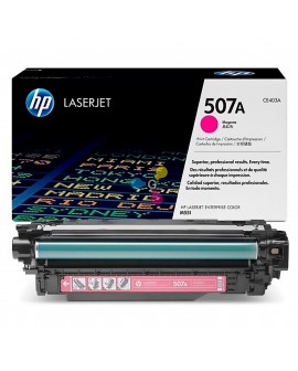 Tóner 507A HP Magenta Para Impresoras HP Color LaserJet Enterprise 500 M551 M551N M575DN M575FW