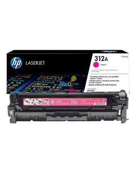 Tóner 312A HP Magenta Para Impresoras HP Color LaserJet Pro 400 MFP M476