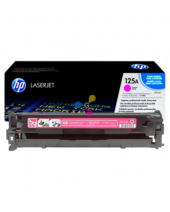 Tóner 125A HP Magenta Para Impresoras HP Color LaserJet CP1215 CM1312 MFP CP1515N CP1518N CP1518NI