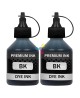 Tinta Genérica TBTD60BK Negra Compatible con Impresoras Brother T4000DW T420W T510W T520W X2 Unidades