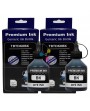 Tinta Genérica TBTD60BK Negra Compatible con Impresoras Brother T4000DW T300 T420W T510W T520W/T700W X2 Unidades