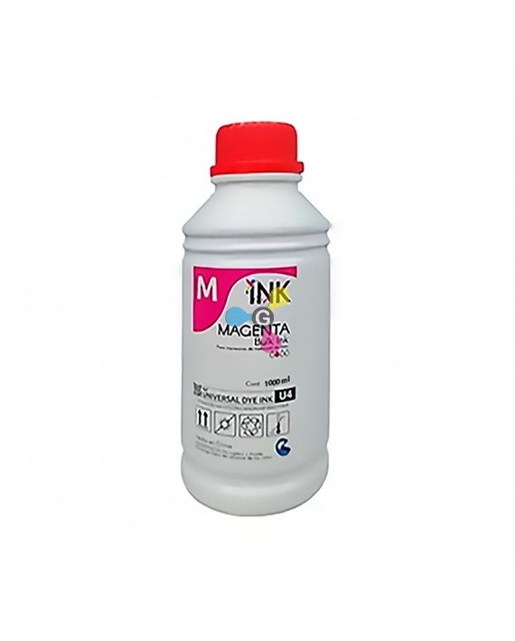 1 Litro Tinta Universal Magenta para impresoras Epson HP Canon Brother Lexmark X1 Unidad
