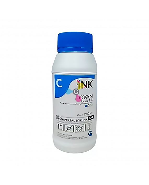250ml tinta Universal Cian para impresoras Epson HP Canon Brother Lexmark X1 Unidad
