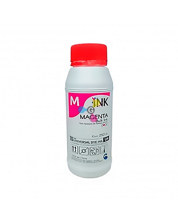 250ml tinta Universal Magenta para impresoras Epson HP Canon Brother Lexmark X1 Unidad