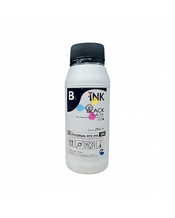 250ml tinta Universal Negra para impresoras Epson HP Canon Brother Lexmark X1 Unidad