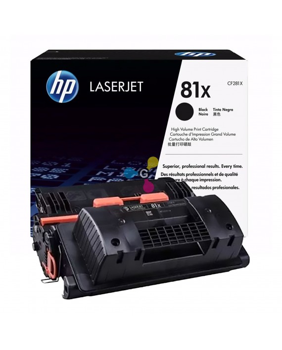 Tóner 81X HP Negro Para Impresoras HP LaserJet Enterprise MFP M630 M630F M630DN Flow M630z