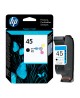 Cartucho HP 45 Negro Para impresoras Deskjet 1000 6000 9000 DesignJet 700 OfficeJet G55 K60 R40 T45 Pro 1100 P1000