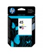 Cartucho HP 45 Negro Para impresoras Deskjet 1000 6000 9000 DesignJet 700 OfficeJet G55 K60 R40 T45 Pro 1100 P1000