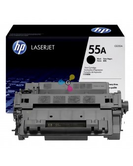 Tóner 55A HP Negro Para Impresoras HP LaserJet Enterprise serie 500 P3015 Pro M521 M525