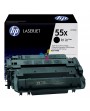 Tóner 55X HP Negro Para Impresoras HP LaserJet Enterprise serie 500 P3015 Pro M521 M525