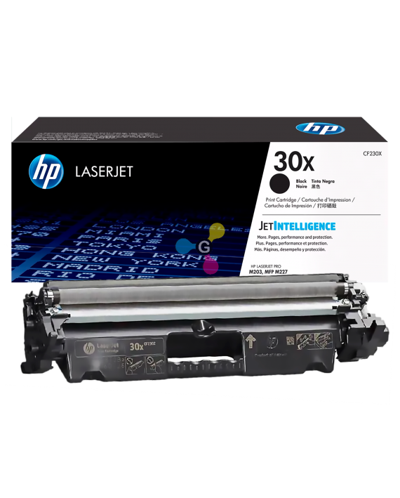 Tóner 30X HP Negro Para Impresoras HP LaserJet Pro M203 MFP M227