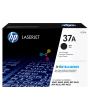 Tóner 37A HP Negro Para Impresoras HP LaserJet Enterprise M607 M608 M609 MFP M631 M632 M633