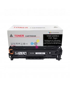 Toner 508A Genérico Negro Compatible con Impresoras HP Color LaserJet Enterprise M552 M553