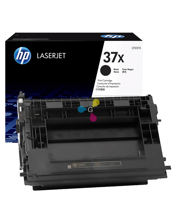 Tóner 37X HP Negro Para Impresoras HP LaserJet Enterprise M608 M609 MFP M631 M632 M633