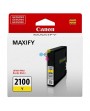 Cartucho Canon 2100 Yellow Para impresoras Canon Maxify IB4010 IB4110 MB5110 MB5310 MB5410