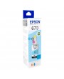 Tinta 673 Epson Light Cian Para Impresoras Epson Ecotank L800 L805 L810 L850 L1800 X1 Unidad
