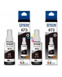 Tinta 673 Epson Negra Para Impresoras Epson Ecotank L800 L805 L810 L850 L1800 X2 Unidades