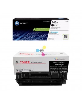 Recarga de tóner HP 145A Original o Genérico a domicilio en Bogotá