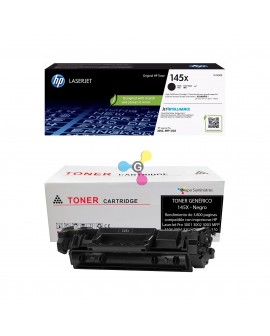Recarga de tóner HP 145X Original o Genérico a domicilio en Bogotá