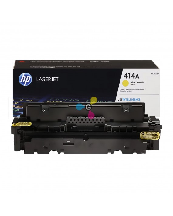 Tóner 414A HP Yellow Para Impresoras HP Color LaserJet Pro M454 MFP M479 M479FDW