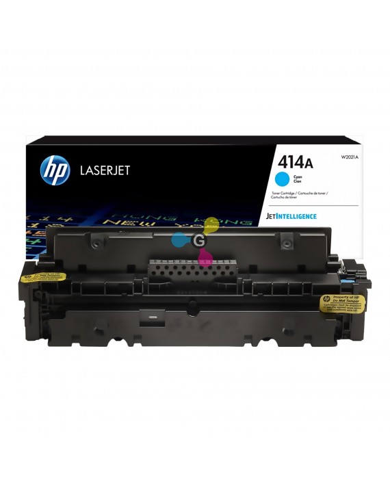 Tóner 414A HP Cian Para Impresoras HP Color LaserJet Pro M454 MFP M479 M479FDW