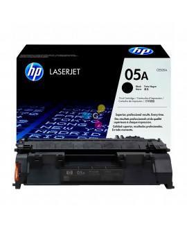 Tóner 05A HP Negro Para Impresoras HP LaserJet P2035 P2055