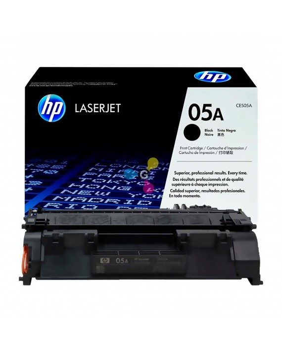 Tóner 05A HP Negro Para Impresoras HP LaserJet P2035 P2055