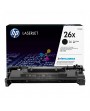 Tóner 26X HP Negro Para Impresoras HP LaserJet Pro M402 M402N MFP M426