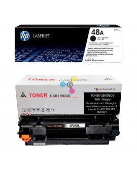 Recarga de tóner HP 48A Original o Genérico a domicilio en Bogotá