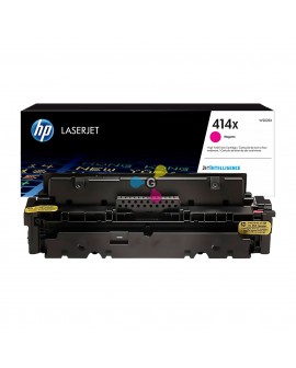 Tóner 414X HP Magenta Para Impresoras HP Color LaserJet Pro M454 MFP M479 M479FDW