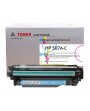 Tóner HP 507A Remanufacturado Cian Para Impresoras HP Color LaserJet Enterprise 500 M551 M551N M575DN M575FW