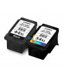 Cartucho Canon 44XL y 54XL Para impresoras Canon Pixma E481 E461 E401.