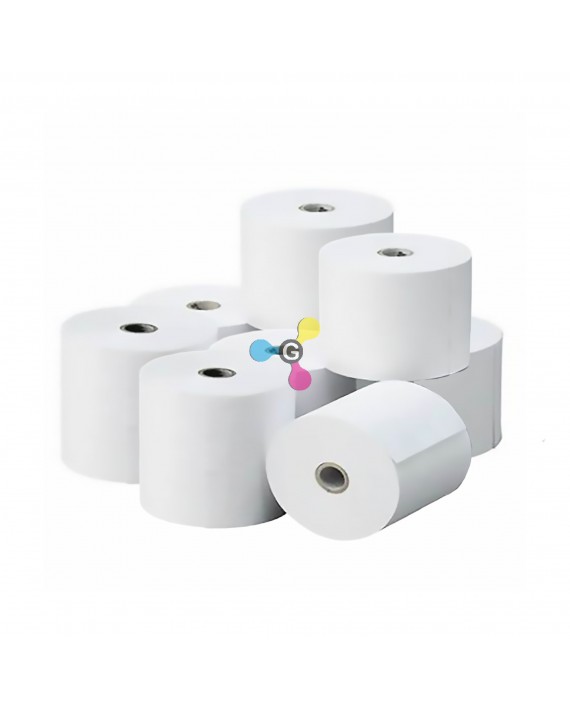 Papel térmico 57 x 30 blanco para impresora X8 Rollos