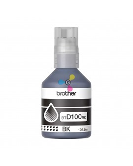 Tinta Brother BT D100 Negra Para Impresoras Brother T230 T430W T530DW T730DW T830DW T930DW X1 Unidad