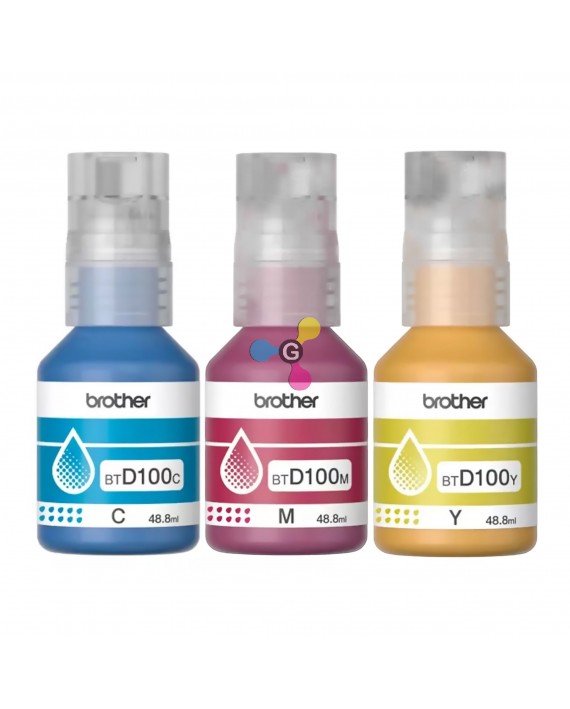 Tinta Brother BT D100 Para Impresoras Brother T230 T430W T530DW T730DW T830DW T930DW X3 Unidades