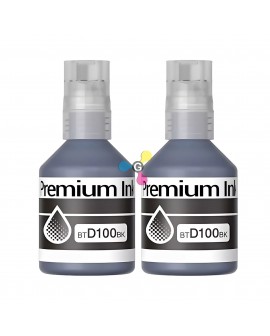 Tinta BT D100 Genérica Para Impresoras Brother T230 T430W T530DW T730DW T830DW T930DW X2 Unidades