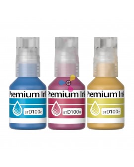 Tinta BT D100 Genérica Para Impresoras Brother T230 T430W T530DW T730DW T830DW T930DW X3 Unidades