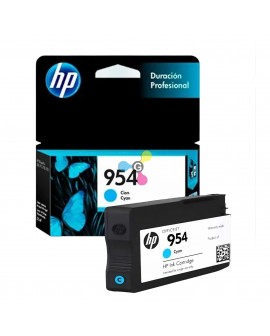 Cartucho HP 954 Cian Para impresoras HP OfficeJet Pro 7700 7740 8200 8210 8216 8218 8700 8710 8720 8730 8740