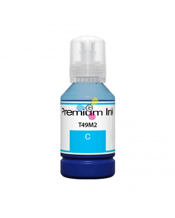 Tinta T49M Cian Genérica Compatible con Impresoras Epson SC F170 F570 F571 X1 Unidad